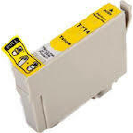 Ink cartridge Yellow replaces Epson C13T07144012, T0714/ C13T08944011, T0894 OEM - (T0714_IC)