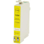 Ink cartridge Yellow replaces Epson C13T12944010, T1294 OEM - (T1294_IC)
