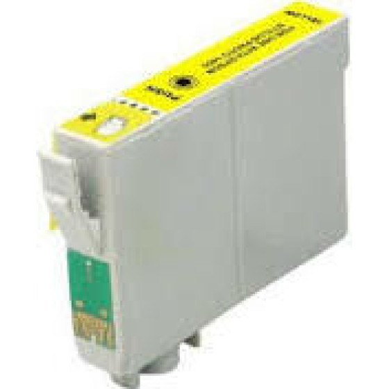 Ink cartridge Yellow replaces Epson C13T18144012, 18XL OEM - (T1814_IC)