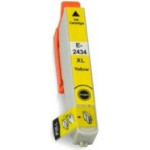 Ink cartridge Yellow replaces Epson C13T24344012, 24XL OEM - (T2434_IC)