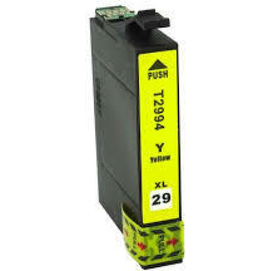 Ink cartridge Yellow replaces Epson C13T29944012, 29XL OEM - (T2994_IC)