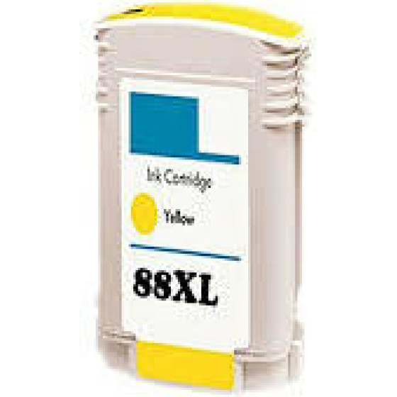 Ink cartridge Yellow replaces HP C9393AE, 88XL OEM - (C9393AE_IC)