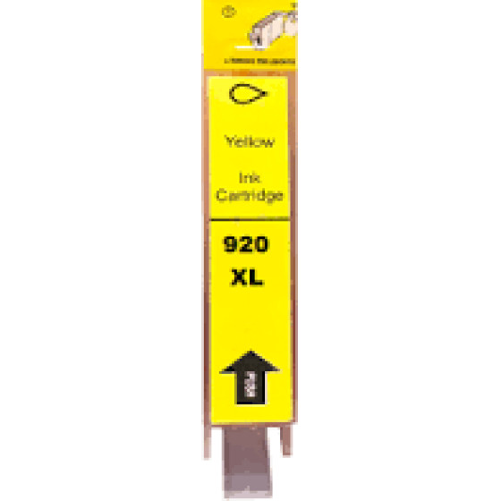 Ink cartridge Yellow replaces HP CD974AE, 920XL, 920Y OEM - (920YXL_IC)