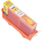 Ink cartridge Yellow replaces HP CZ112AE, 655 OEM - (655YXL_IC)