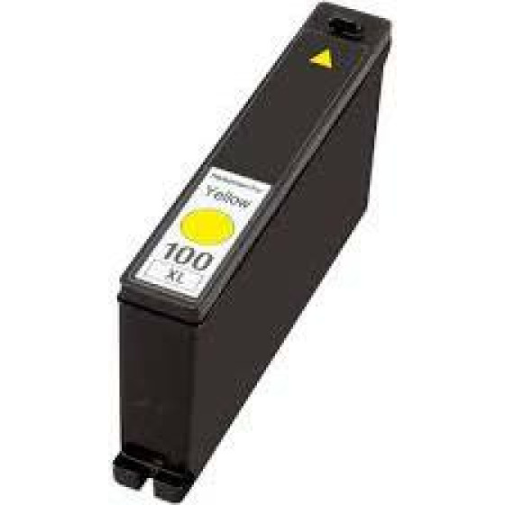Ink cartridge Yellow replaces Lexmark 14N1071E, 100XL OEM - (100YXL_IC)