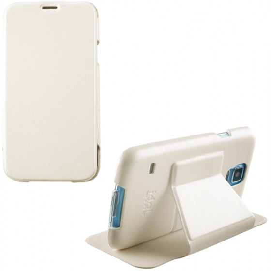 ���� 3 IN 1 FACE-BOOK CASE LEATHER SAMSUNG S5 IDOL 1991 BEIGE