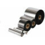 TTR Wax Resin Black 110mm x 74m for Desktop label printers OEM - (WAXRIB_TRC)