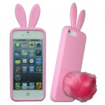 ���� IPHONE SE/5S FACEPLATE BUNNY-FLUFFYTAIL V063 PINK VOLTE-TEL