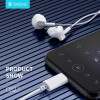 Celebrat Earphones �� ��������� D12, USB-C, 1.2m, ����� - (D12-BK)