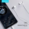 Celebrat Earphones �� ��������� D15, USB-C, 1.2m, ����� - (YS-D15-BK)