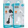 Celebrat Earphones �� ��������� G23, 3.5mm, 1.2m, ����� - (G23-WH)