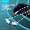 Celebrat Earphones �� ��������� G25, 3.5mm, 1.2m, ����� - (G25-WH)