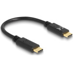 DeLock ������� USB-C Pd 5A, 15cm, E-Marker, ����� - (85356)