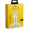 Powertech ������� Usb �� Lightning 12W 2.4A, copper, 1m, ����� - (PTR-0126)