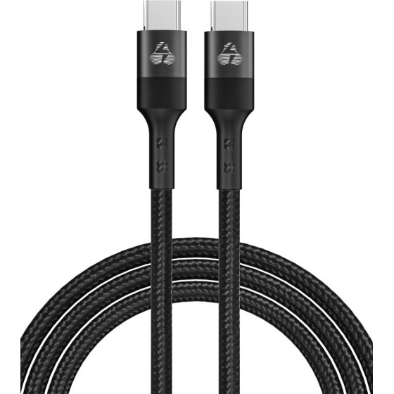 Powertech ������� USB-C Pd 100W, copper, 1m, ����� - (PTR-0132)