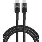 Powertech ������� USB-C Pd 100W, copper, 60cm, ����� - (PTR-0133)