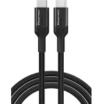 Powertech ������� USB-C Pd 240W 5A, copper, 1m, ����� - (PTR-0140)
