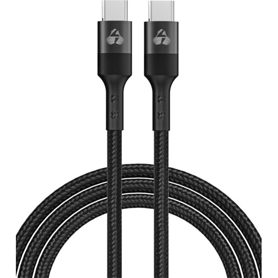 Powertech ������� USB-C Pd 60W, copper, 1m, ����� - (PTR-0130)