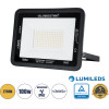 GloboStar Atlas �������������� ��������� Led 100W 11500lm 120� Ac 220-240V - ���������� IP67 - �27 x �4 x �21cm - ����� - ����� ����� 2700K - Lumileds Chips - Tuv Rheinland Certified - 5 Years Warranty - (61427)