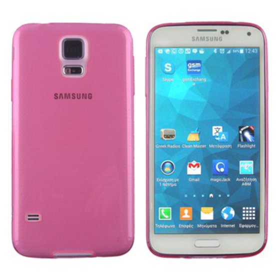���� SAMSUNG GALAXY S5 G900 ULTRA THIN TPU 0.3MM PINK IDOL 1991