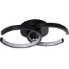 GloboStar Eva ��������� ������ Design Led Cct 16W 1920lm 300� Ac 220-240V - �������� �������� ���� �������� On/Off All In One ����� 6000k+������ 4500k+����� 2700k �33 x �21 x �7cm - ����� - (61067)