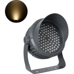 GloboStar FLOOD-Dimo ��������� Wall Washer �� ������������� ������ ��� ������� ������� Led 100W 9000lm 10� Ac 220-240V ��������� IP67 �34 x �36 x �44cm ����� ����� 2700K - ���� ������� - 3 ������ ������� - (90746)