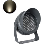 GloboStar FLOOD-Dimo ��������� Wall Washer �� ������������� ������ ��� ������� ������� Led 100W 9500lm 10� Ac 220-240V ��������� IP67 �34 x �36 x �44cm ������ ����� 4500K - ���� ������� - 3 ������ ������� - (90747)