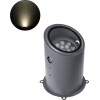 GloboStar FLOOD-Milo ���������� ��������� - ���� �������� Wall Washer ��� ������� ������� Led 12W 1140lm 10� Ac 220-240V ��������� IP67 �17 x �26cm ������ ����� 4500K - ���� ������� - 3 ������ ������� - (90735)