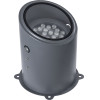 GloboStar FLOOD-Milo ���������� ��������� - ���� �������� Wall Washer ��� ������� ������� Led 24W 2280lm 10� Ac 220-240V ��������� IP67 �22 x �30cm ������ ����� 4500K - ���� ������� - 3 ������ ������� - (90738)