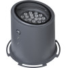 GloboStar FLOOD-Milo ���������� ��������� - ���� �������� Wall Washer ��� ������� ������� Led 48W 4080lm 10� Dc 24V ��������� IP67 �26 x �30cm Rgbw DMX512 - ���� ������� - 3 ������ ������� - (90742)
