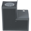 GloboStar WALLLIGHT-Dona ������������� ��������� ������� ��������� Led 10W 950lm 10� Dc 24V ��������� IP66 �8 x �8 x �6cm ������ ����� 4500K - ���� ������� - 3 ������ ������� - (90732)