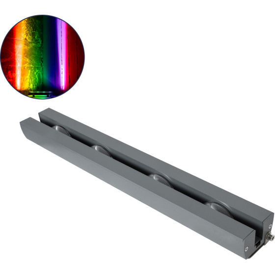 GloboStar WINDOW-Arte ������������� ��������� ��������� ��������� & ����� - Window & Door Light Led 36W 3060lm 8x180� Dc 24V ��������� IP67 �50 x �7 x �4.5cm Rgbw DMX512 - ���� ������� - 3 ������ ������� - (90725)