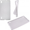 ���� HUAWEI ASCEND P7 ULTRA THIN TPU 0.3MM WHITE IDOL 1991