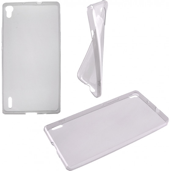 ���� HUAWEI ASCEND P7 ULTRA THIN TPU 0.3MM WHITE IDOL 1991