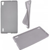 ���� HUAWEI ASCEND P7 ULTRA THIN TPU 0.3MM GREY IDOL 1991