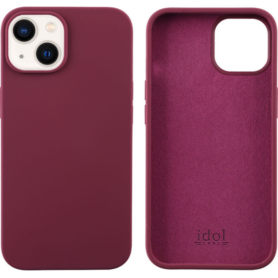 Idol 1991 ���� Iphone 15 6.1'' Velvet Elite Tpu 4 Side Camera Guard BURGUNDY