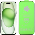 Idol 1991 Tempered Glass Iphone 15 Plus 6.7'' 9H 0.25mm 20D Full Glue Semi Curved Special Full Cover BLACK