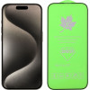 Idol 1991 Tempered Glass Iphone 15 Pro 6.1'' 9H 0.25mm 20D Full Glue Semi Curved Special Full Cover BLACK