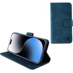 Lime Successories Lime ���� Iphone 15 Pro 6.1'' Essential Magnet Book Stand Clip Dark BLUE