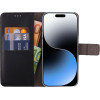 Volte-Tel ���� Iphone 15 Pro 6.1'' Allure Magnet Book Stand Clip BLACK