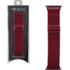 Volte-Tel ������� �������� Apple Watch 38/40/41mm Elastic Braided Nylon Burgundy Red VT101
