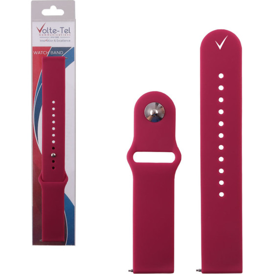 Volte-Tel ������� �������� ��������� Universal 22mm Burgundy Red VT111