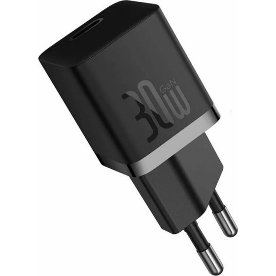Baseus Mini Wall Charger GaN5 30W Black - (CCGN070401)