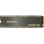 Adata Ssd M.2 Nvme PCI-E GEN4 500GB Legend 800 M.2 2280, Nvme PCI-E GEN4x4, Read 3500MB/s, Write 2200MB/s, 3YW. - (ALEG-800-500GCS)