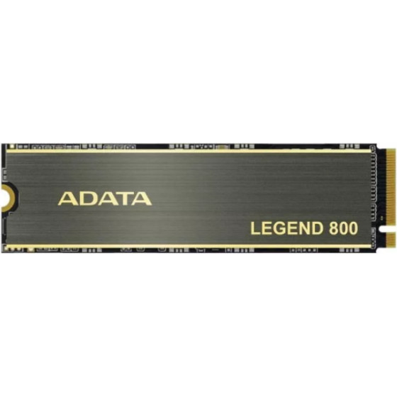 Adata Ssd M.2 Nvme PCI-E GEN4 500GB Legend 800 M.2 2280, Nvme PCI-E GEN4x4, Read 3500MB/s, Write 2200MB/s, 3YW. - (ALEG-800-500GCS)