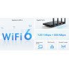 TP-Link Router Archer AX12, Wifi 6, 1.5GBps AX1500, Dual Band, Ver. 1.0 - (ARCHER-AX12)