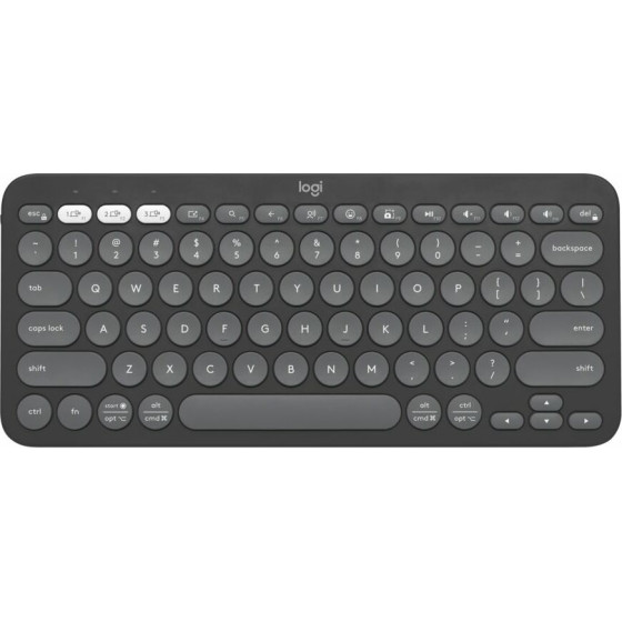 Logitech Keyboard Blueetooth K380s Grey - (920-011851)