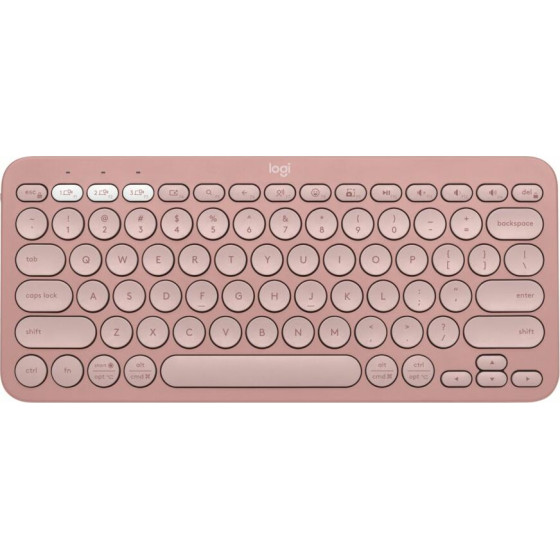 Logitech Keyboard Blueetooth K380s Rose - (920-011853)