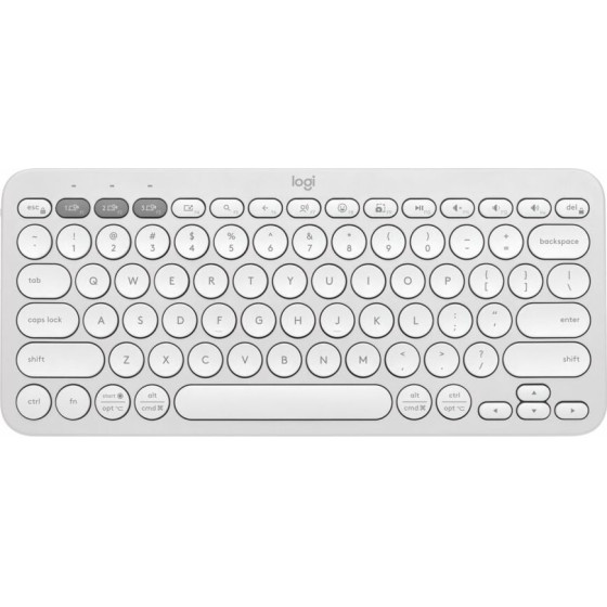 Logitech Keyboard Blueetooth K380s White - (920-011852)