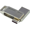 GoodRAM Otg Flash Drive USB3.2 GEN1 64GB & TYPE-C Silver - (ODA3-0640S0R11)